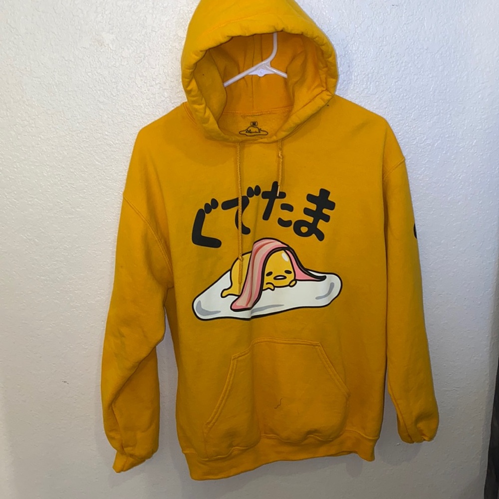 Orange hoodie